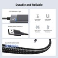 USB-хаб Ugreen CM653-15548 USB 3.0 - 4x USB-A 3.0, доп. питание черный(#3)