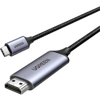 Кабель-переходник UGREEN CM565-90451 USB-C – HDMI 2.1 (8K/60Hz, 4K/144Hz), 1.5м