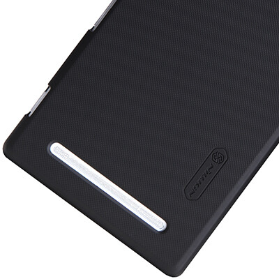 Пластиковый чехол Nillkin Super Frosted Shield Black для Sony Xperia T2 Ultra Dual(4)