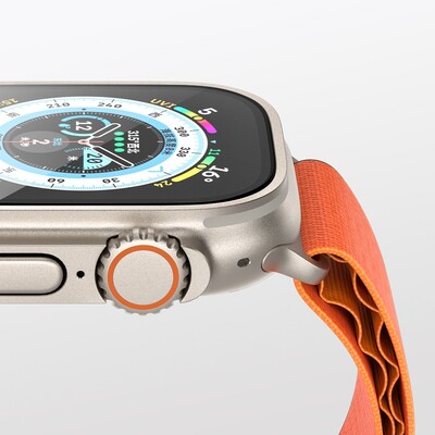 Защитное стекло Blueo Corning Gorilla HD Glass Protector для Apple Watch Ultra 1/2/3(5)