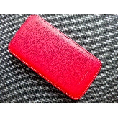 Кожаный чехол Melkco Leather Case Red LC для Samsung i9500 Galaxy S4(1)