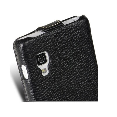Кожаный чехол книжка Melkco Leather Case Black LC для LG Optimus L5 II Dual E455(4)
