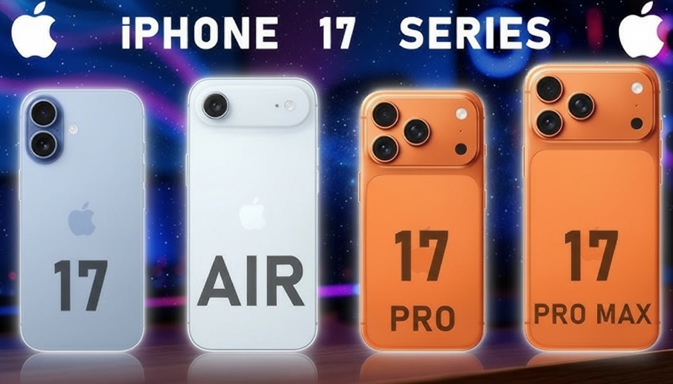 какие есть версии айфон эпл17