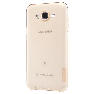 Силиконовый чехол Nillkin Nature TPU Case Brown для Samsung Galaxy J5(2)