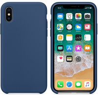 Силиконовый чехол Blue Cobalt для Apple iPhone Xs