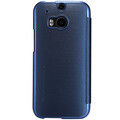 Полиуретановый чехол Nillkin Rain Series Blue  для HTC One M8(#1)