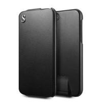 Кожаный чехол SGP Leather Case illuzion Legend Black для Apple iPhone 5/5s/SE