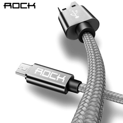 Кабель USB/Micro Rock Metal Micro Cable 1m(2)