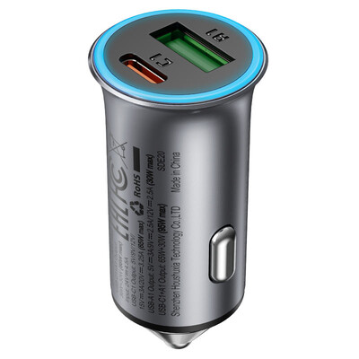 Автомобильное зарядное устройство Acefast B16 95W (USB-A+USB-C) dual port(3)