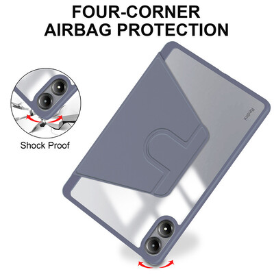 Чехол для планшета с функцией вращения Acrylic Rotate Series черный для Xiaomi Redmi Pad 2 Pro(5)