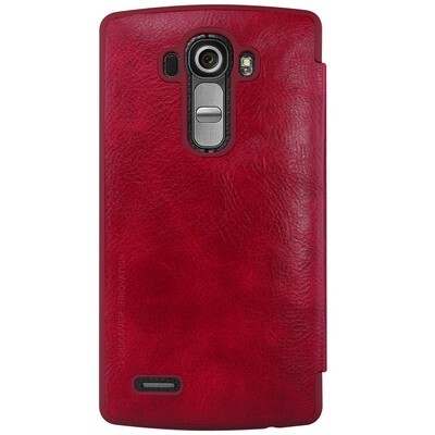 Кожаный чехол Nillkin Qin Leather Case Red для LG G4(2)