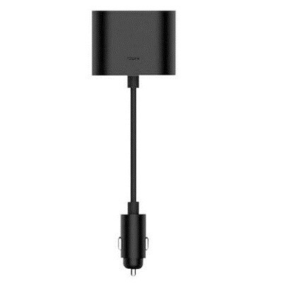 Разветвитель прикуривателя Xiaomi Mi Roidmi Dual Port Converter (ZJQ01RM) черный(2)