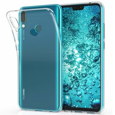 Силиконовый чехол TPU Case 0.6mm прозрачный для Huawei Y9 (2019)(1)