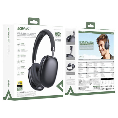 Накладные наушники Acefast H13 Wireless headset черные(7)