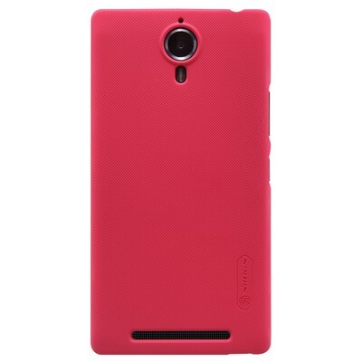 Пластиковый чехол с пленкой Nillkin Super Frosted Shield Red для Lenovo P90(1)
