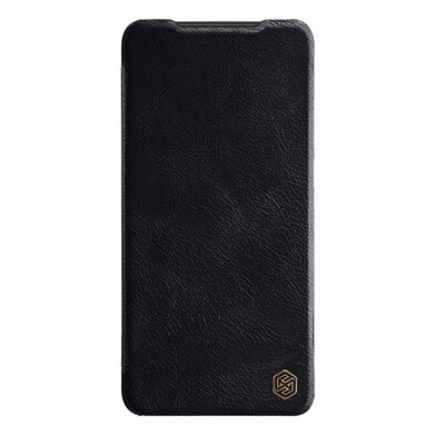 Кожаный чехол Nillkin Qin Pro Leather Case Черный для Xiaomi Poco F4(1)