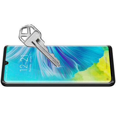 Противоударное защитное стекло Full Glue 0.3mm черное с закруглением для Xiaomi Mi CC9 Pro (Mi Note10)(4)