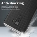 Противоударный гибридный чехол iPaky Hybrid Series серый для Samsung A730F Galaxy A8 Plus (2018)(#4)