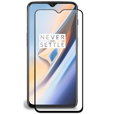 Противоударное защитное стекло Full Screen 0.3mm черное для OnePlus 6T(1)