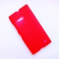 Силиконовый чехол Becolor Red Mat для Nokia Lumia 730(#1)