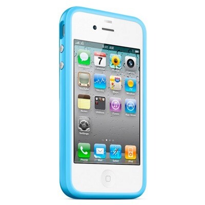 Бампер Original Bumper Blue для Apple iPhone 4/4S(2)