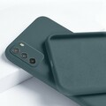 Силиконовый чехол Silicone Case зеленый для Xiaomi Poco M3(#1)