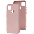 Силиконовый чехол Silicone Case светло-розовый для Xiaomi Redmi 10A(#1)
