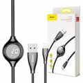 Кабель Baseus Big Eye Digital display Data Cable Lightning - USB (CALEYE-01) черный(#2)