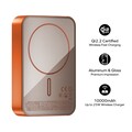 Портативное зарядное устройство MOMAX 1-Power Q.Pass 2 (10000mAh) Magnetic Battery Pack Qi 2.2 25W (IP168) оранжевый(#4)
