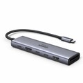 Док-станция UGREEN CM511-45521 7 in1 USB-C To HDMI 4K@60Hz+2xUSB-C 3.2+1xUSB-A 3.2+SD/TF+PD(#2)