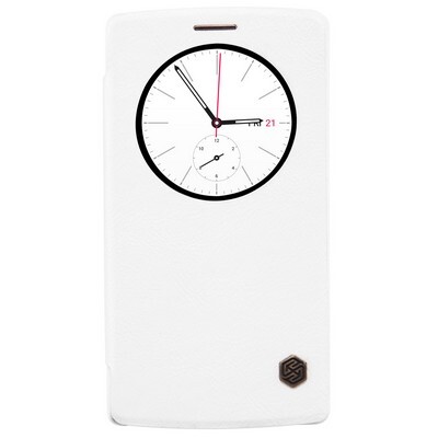 Кожаный чехол Nillkin Qin Leather Case White для LG G4s H736(1)