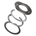 Кольцо с MagSafe для iPhone Baseus Halo Series Foldable Metal Ring (SUCH000013) серый(#10)