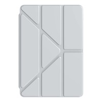 Защитный чехол книжка Acrylic Origami TPU Case с креплением для стилуса серый для Samsung Galaxy Tab S11 SM-X730/ SM-X736