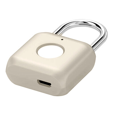 Умный замок Xiaomi Smart Fingerprint Lock Padlock YD-K1 серебро(4)