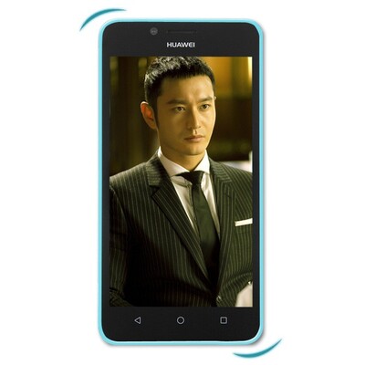 Силиконовый бампер KissWill TPU Case Grey для Huawei Ascend Y560(Y5)(3)