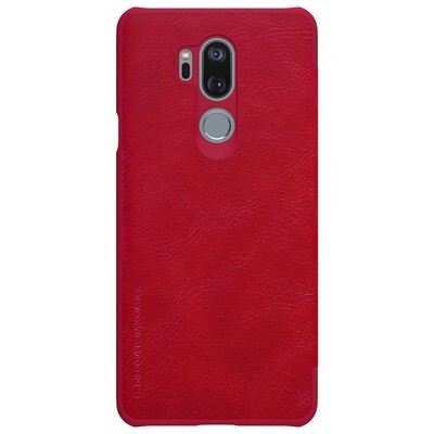 Кожаный чехол Nillkin Qin Leather Case Красный для LG G7(2)