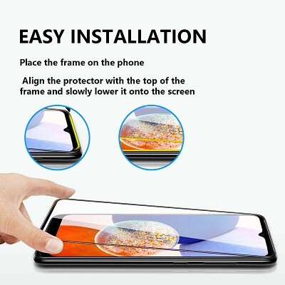 Противоударное защитное стекло Full Glue 0.3mm на полный экран для Samsung Galaxy A34(3)