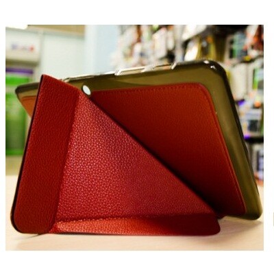 Кожаный чехол Lux Case Red для Samsung Galaxy Tab 2 10.1 P5100(1)