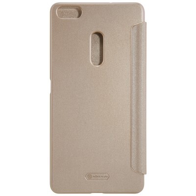 Полиуретановый чехол книга Nillkin Sparkle Leather Case Gold для Asus ZenFone 3 Ultra ZU680KL(2)