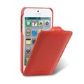 Кожаный чехол книга Melkco Leather Case Red LC для Apple iPhone 5/5s/SE(#1)