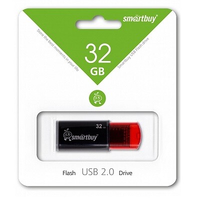 USB-накопитель 32GB Smartbuy Click Series Black(4)
