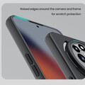 Пластиковый чехол с пластиной Magsafe Nillkin Super Frosted Shield Pro Magnetic Case Черный для Nothing Phone 3a Pro(#7)