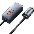 Автомобильное зарядное устройство Baseus CCBT-A0G Share Together PPS multi-port Fast charging car charger 2 USB + 2 Type-C с проводом 1.5m 120W(#1)