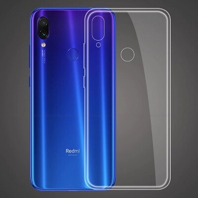 Силиконовый чехол TPU Case 0.6mm прозрачный для Xiaomi Redmi Note 7(2)