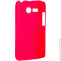 Пластиковый чехол Nillkin Super Frosted Shield Bright Red  для Lenovo A316(#1)