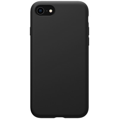 Силиконовый чехол-накладка Nillkin Flex Pure Case Черный для Apple iPhone SE (2020)(1)