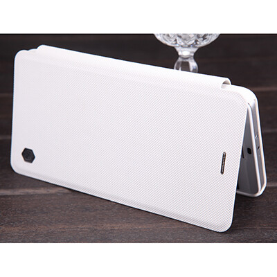 Полиуретановый чехол Nillkin Ming Series White для Huawei Honor 6 Plus(3)