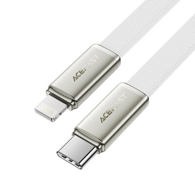 Кабель для зарядки и синхронизации Acefast C24-01 USB-C to Lightning 30W 1.2m белый(2)