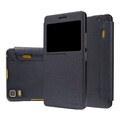 Полиуретановый чехол Nillkin Sparkle Leather Case Black для Lenovo K3 Note/A7000(#3)
