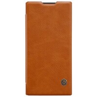 Кожаный чехол Nillkin Qin Leather Case Коричневый  для Sony Xperia XA2 Ultra